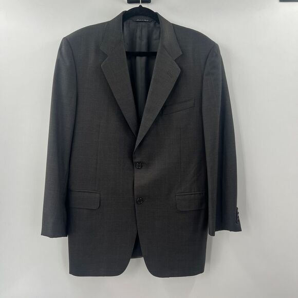 Canali Other - Canali‎ Super 120's Men Wool Suit Jacket Blazer Size 52R/ US 42R
